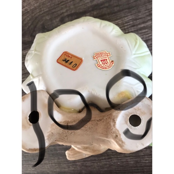 Vintage Lenwile Ardalt Tawain Porcelain Bird Soap/Candy Nut Dish - Picture 6 of 10